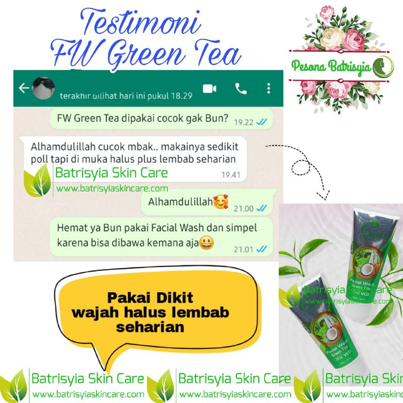 Facial Wash Green Tea