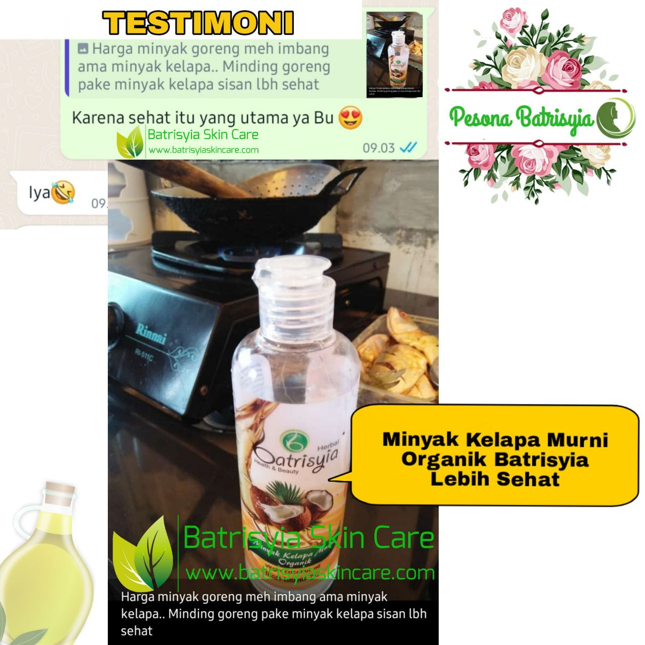 Minyak Kelapa Murni Organik